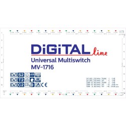 Πολυδιακόπτης Digital Line 17/16 MV-1716