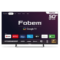 Τηλεόραση 50" FOBEM Google TV FRAMELESS
