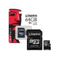 Κάρτα μνήμης KINGSTON MICRO SD CARD 64GB 
