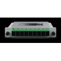 Unifiber™ 8-way optical splitter cassette, SC/APC (5890)