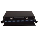19'' 1U 24 Core FO Patch Panel