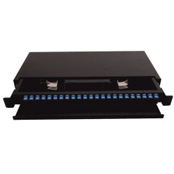 19'' 1U 24 Core FO Patch Panel