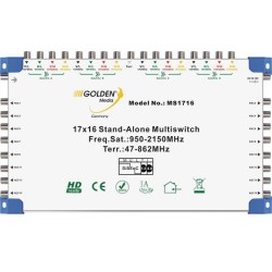Πολυδιακόπτης Golden Media 17/8 CASCADE