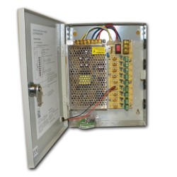 Τροφοδοτικό για 9 κάμερες 10Amp