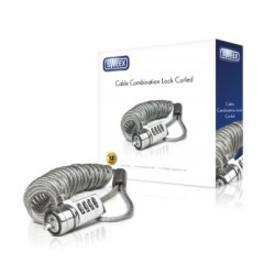 SWEEX CABLE COMBINATION LOCK CURLED