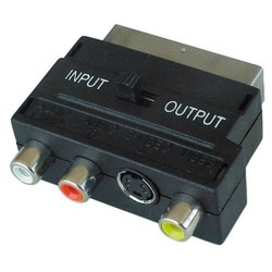Adaptor SCART σε 3 RCA