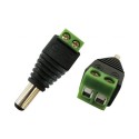 Αρσενικό φις DC (2.1/5.5mm) με κλέμα