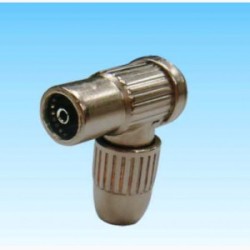 Connector MΕΤΑΛΛΙΚΟ TV ΘΗΛΥΚΟ CN-90