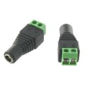 Θηλυκό φις DC (2.1/5.5mm) με κλέμα