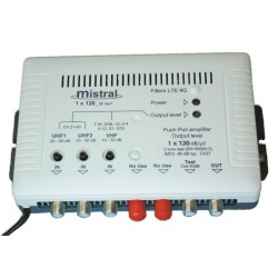 ΚΕΝΤΡΙΚΟΣ ΕΝΙΣΧΥΤΗΣ  Μistral  1x120 5G 50 dB