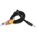 ΚΑΛΩΔΙΟ Mini Jack 3,5mm σε 3 RCA για MAG